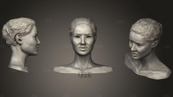 Woman head